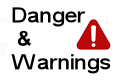 Ivanhoe Danger and Warnings